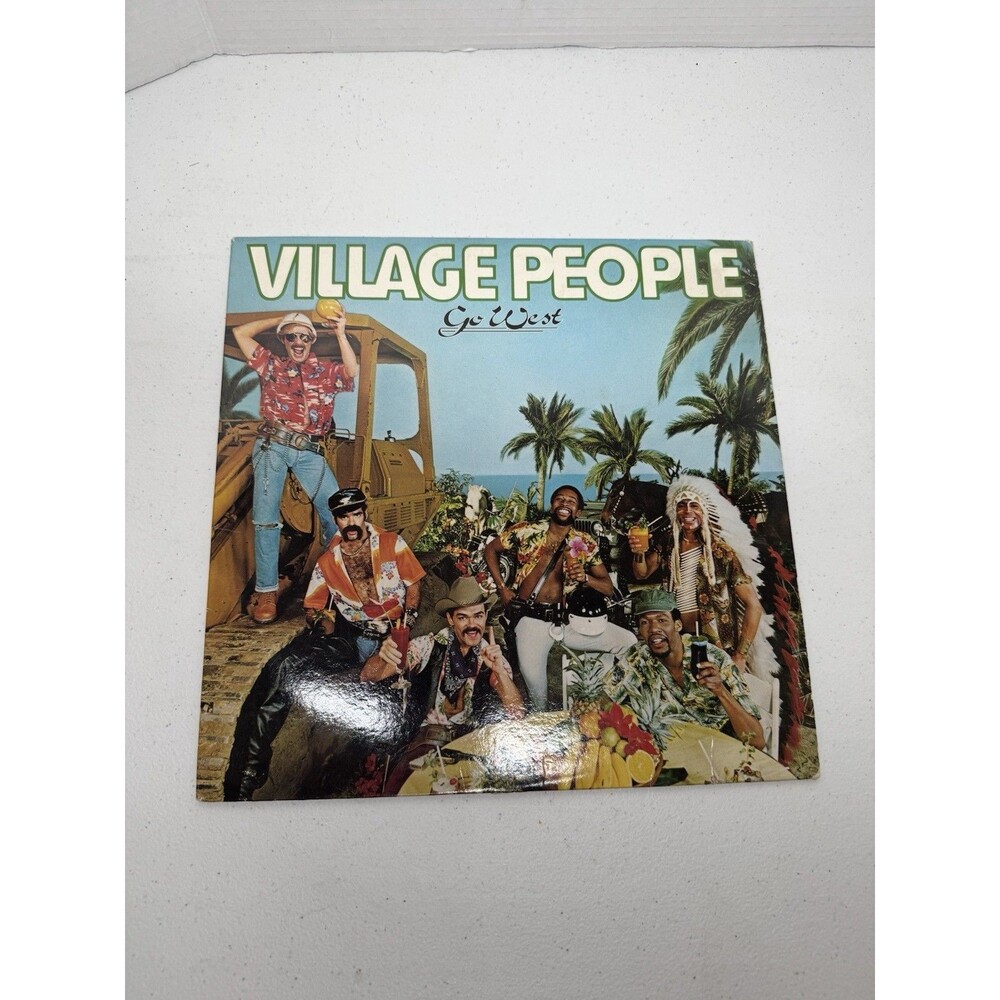 Village People Go West Vintage Vinyl LP 1979 Casablanca Record NBLP-7144